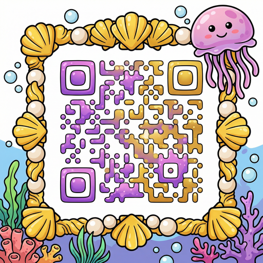 幼女漫画商务二维码